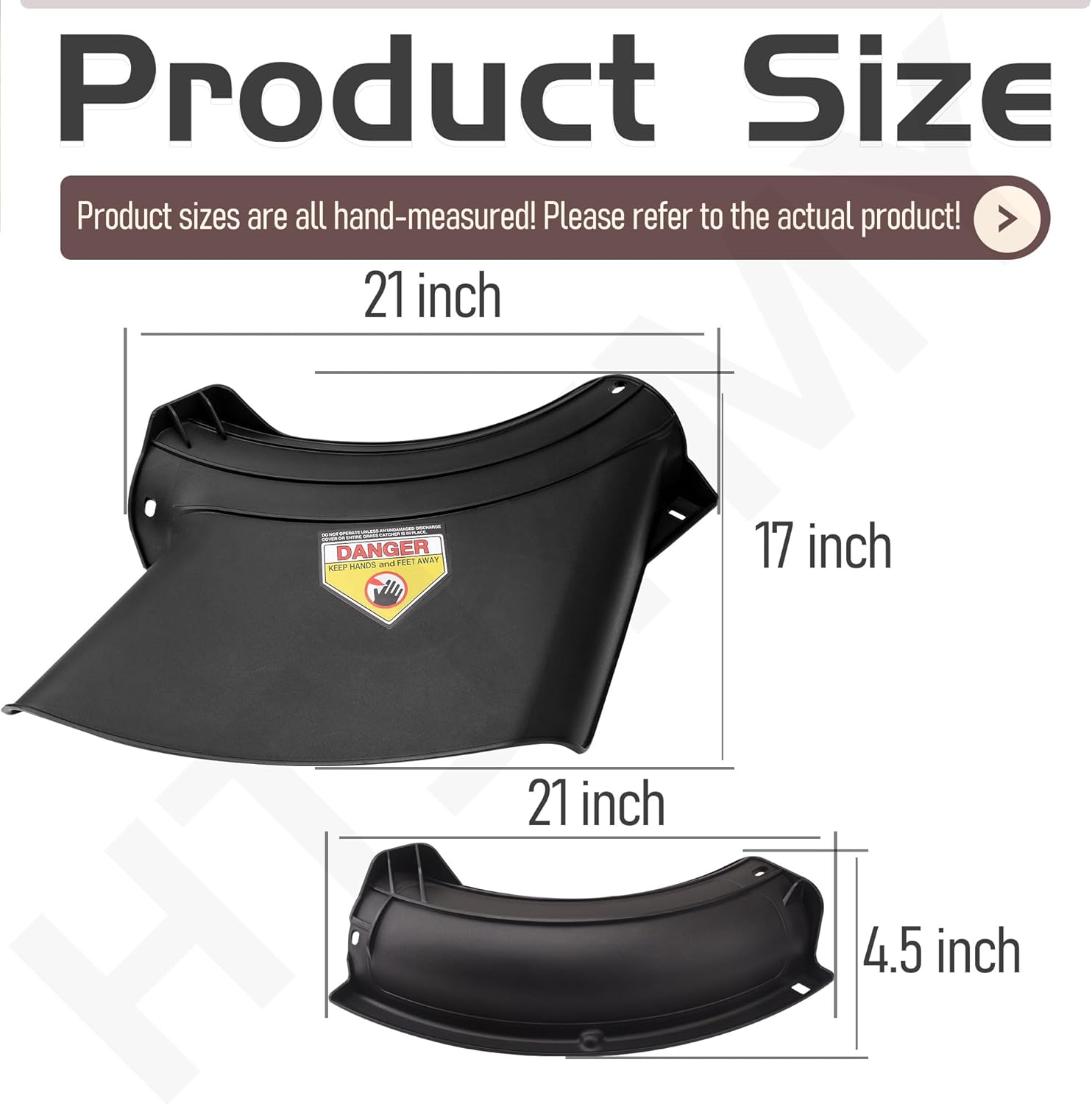 731-13549 30″ Side Discharge Chute & 731-09312 19A30013 30″ Deck Mulch Plug Compatible with MTD Cub Cadet Craftsman Troy-Bilt E150, TB30R, R-140, R-110, CC30E Electric Mini Rider