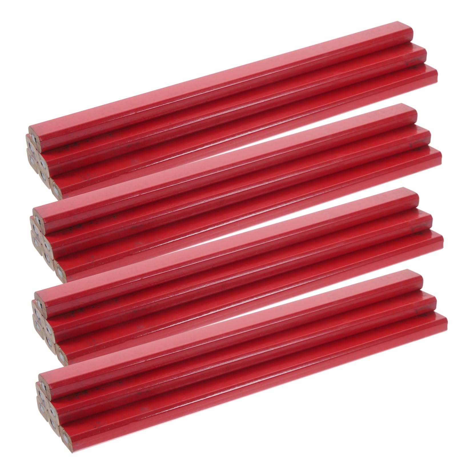 UKCOCO 80pièces Crayons De Menuisier Octogonaux Épais Pour De Bricolage Marquage Et Dessin