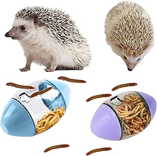 2Pcs Hedgehog Enrichment Toys - Supplies & Accessories for Cage, Including Toys for Hedgehogs