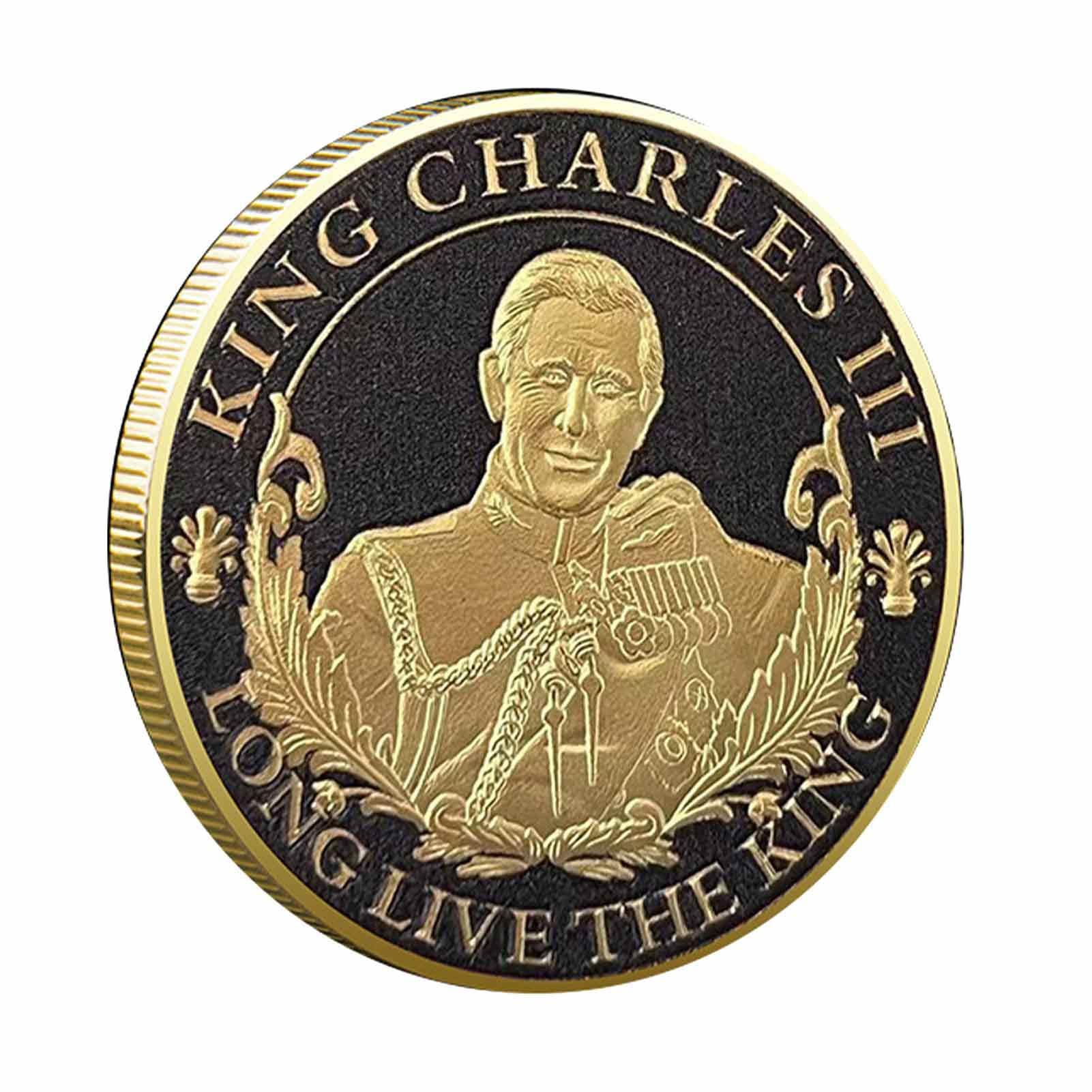 King Charles III Coronation Commemorative Coin 2023 | UK Souvenir Metal Collectible Gift Set - View #7