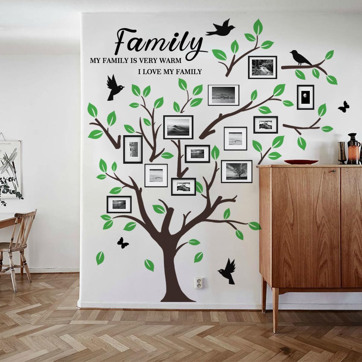 Amazon.com: KeLay Fs Large Family Tree Wall Decal Decor-Family Tree ...