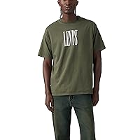 Vintage Fit Graphic Tee Stretched Serif