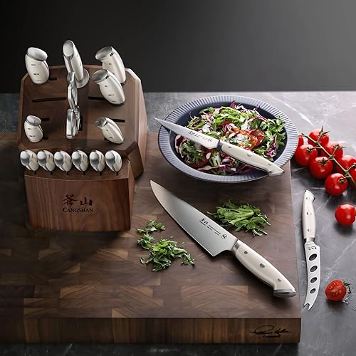 Miniatura 7 de Cangshan Z1-Z Series - Juego de cuchillos 17 piezas