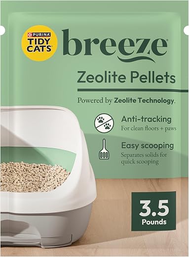 Purina Tidy Cats Breeze Pellets Refill Cat Litter - (6) 3.5 lb. Pouches