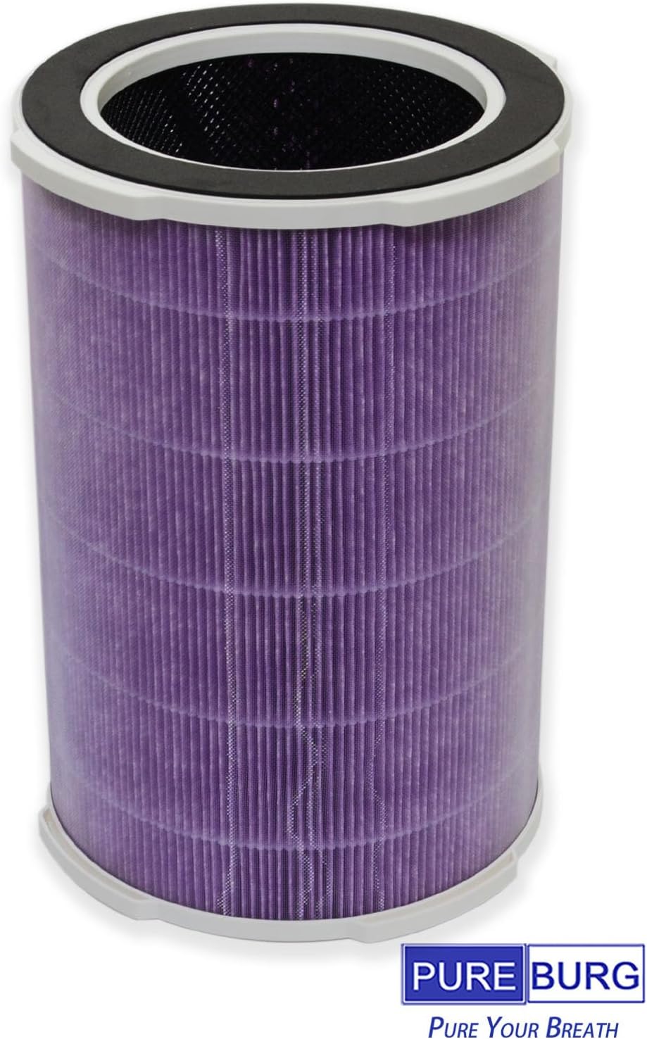 PUREBURG Replacement Filter Compatible with Welov P200S P200 Pro Air Purifiers,2-Pack H13 HEPA 4-Stage Filtration Activated Carbon 2-in-1 Air Clean - Image 4