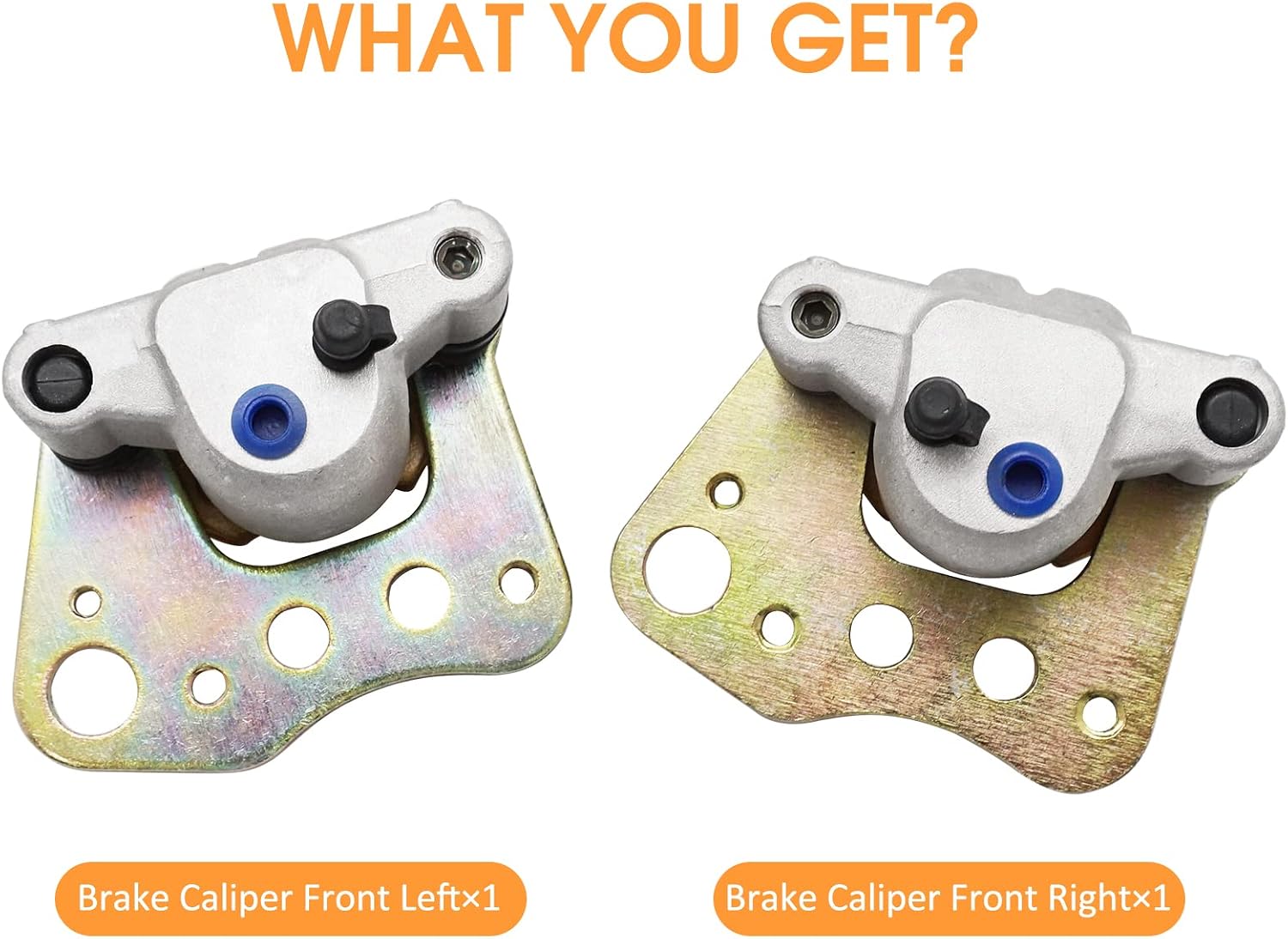 1910681 1910682 Front Brake Caliper Assembly for Polaris Sportsman 335 400 500 600 700 Magnum 325 330 500 Diesel Xplorer 400 Ranger 500 Xpedition 425 Worker 500 ATP 330 500 ATV PRO 500 PPS LUH 6X6 PPS
