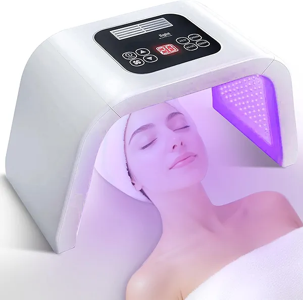 Led-Face-Tool,LED Light Therapy Facial Mask,7 in 1 Beauty Equipment for Skin Care at Home