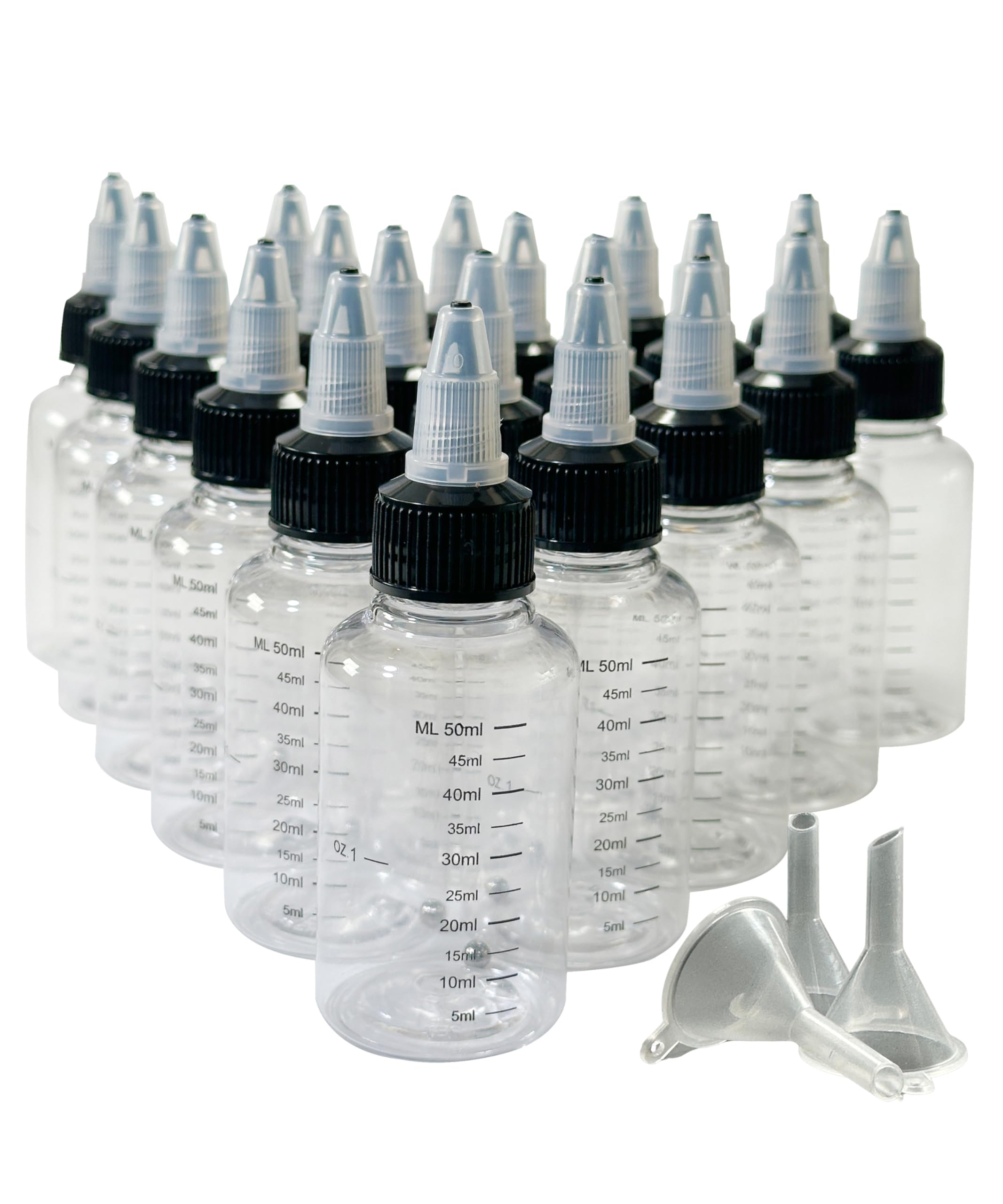 Amazon.co.jp: 5 colori ドロッパーボトル 20個セット 50ml Amazon.co.jp: 5 colori ドロッパーボトル 20個セット 50ml