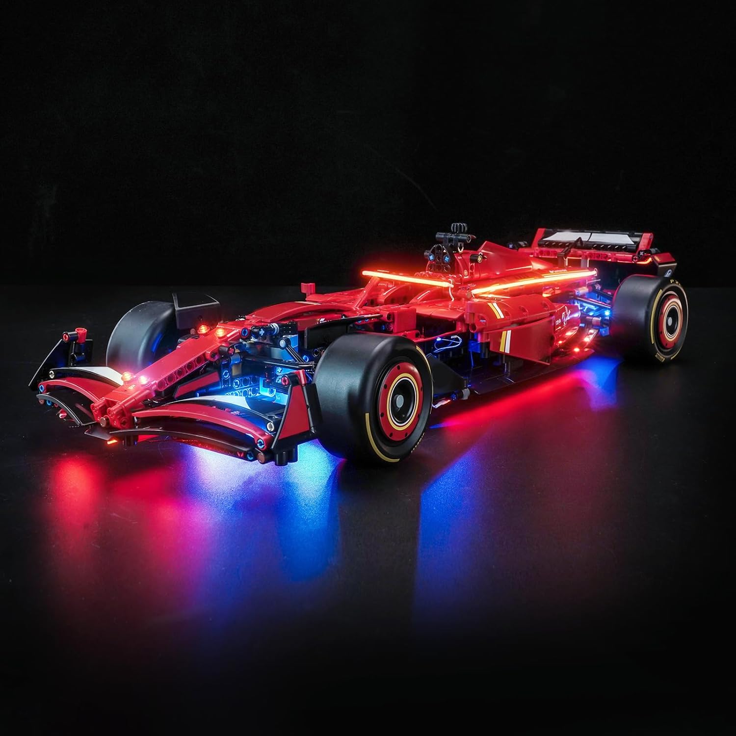 Light kit Compatible with Lego Ferrari SF-24 F1 Car 42207 - No Model Only Light, LED Lighting Accessories Compatible with Lego Ferrari SF-24 Formula 1 car 42207 (Standard Version)
