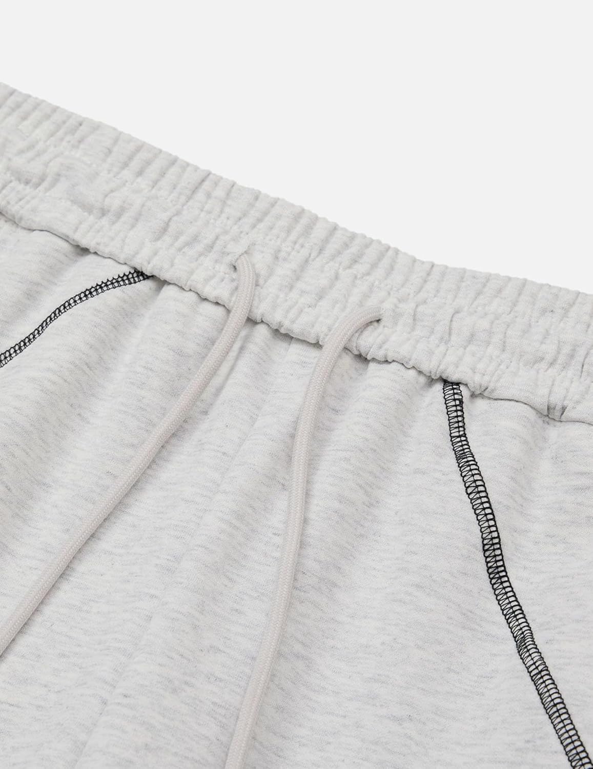 Aelfric Eden Stitch Baggy Barrel Sweatpants Loose Wide Leg Pants Casual Elastic Drawstring Trousers Unisex - Image 5