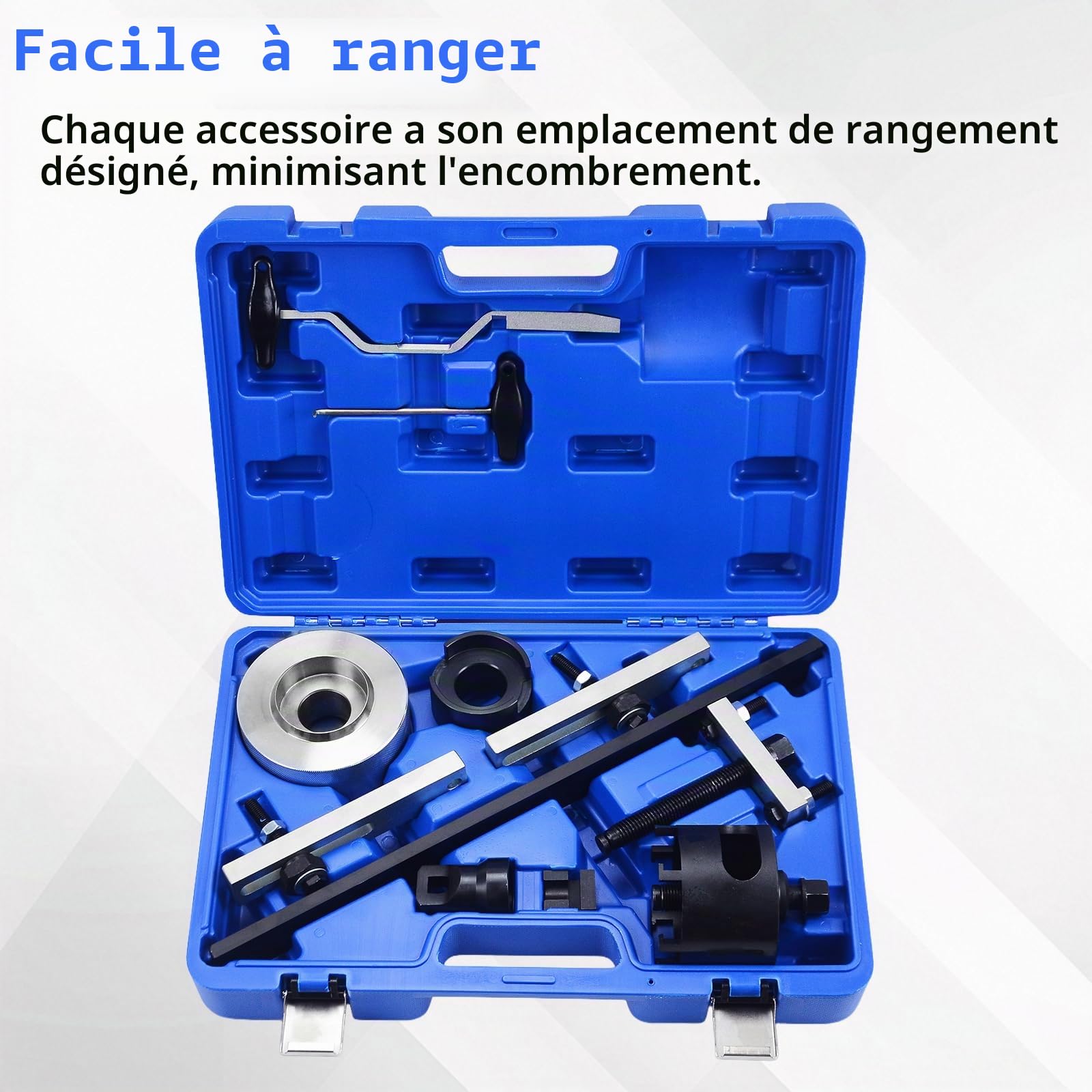 DSG Kit d'outils de démontage et de montage à 7 vitesses pour VW & Audi – Compatible avec boîte de vitesses VAG T10323 T10373 T10376 T40100 T10407 T10466 T10374