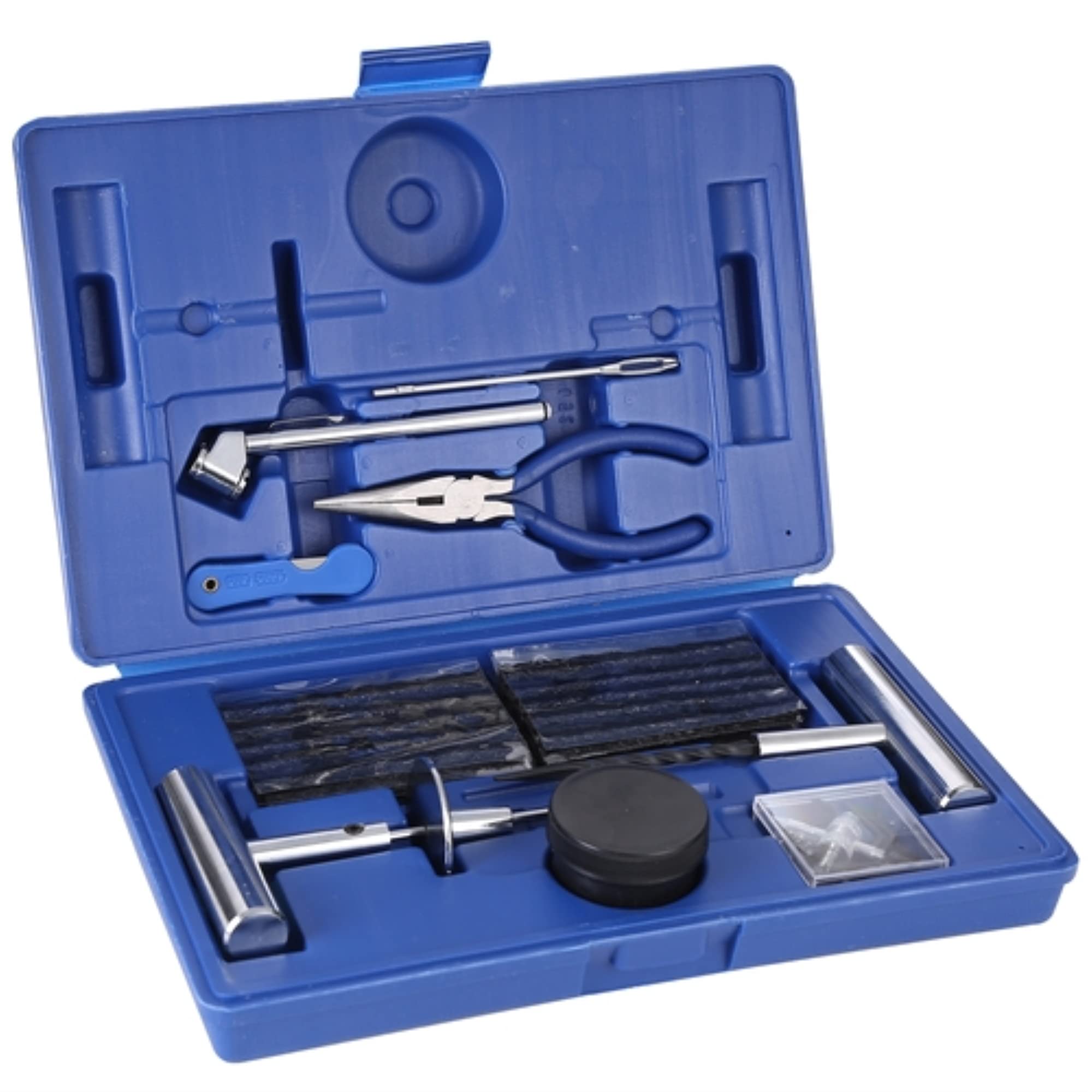 Bulldog Winch 42058-60 Piece Tire Repair Kit, Blue Molded Case