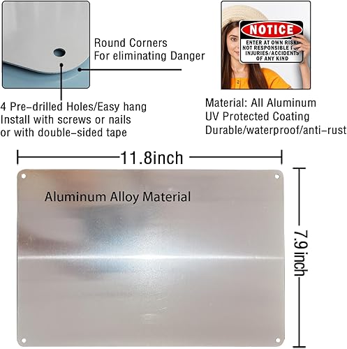 Miniatura 2 de Buena Amigos Letrero De Funny Tin Sign Bar Pub Garage Diner Cafe Home Wall Decor Art (Aluminum) 12 x 8 inches