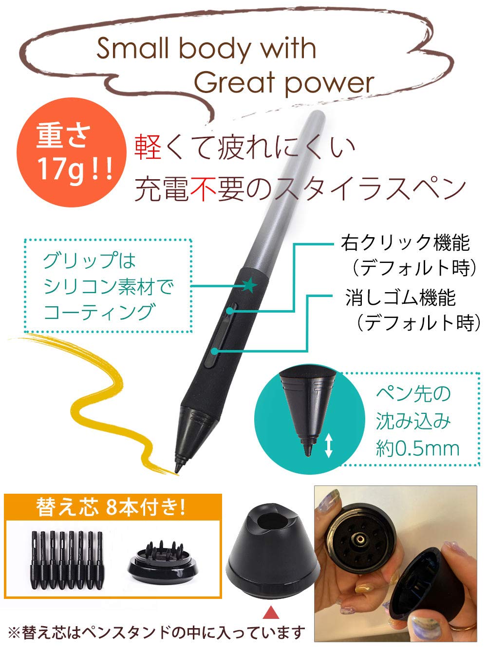 Amazon | RAYWOOD 筆や写楽 ペンタブレット KUMADORI PC・Android対応