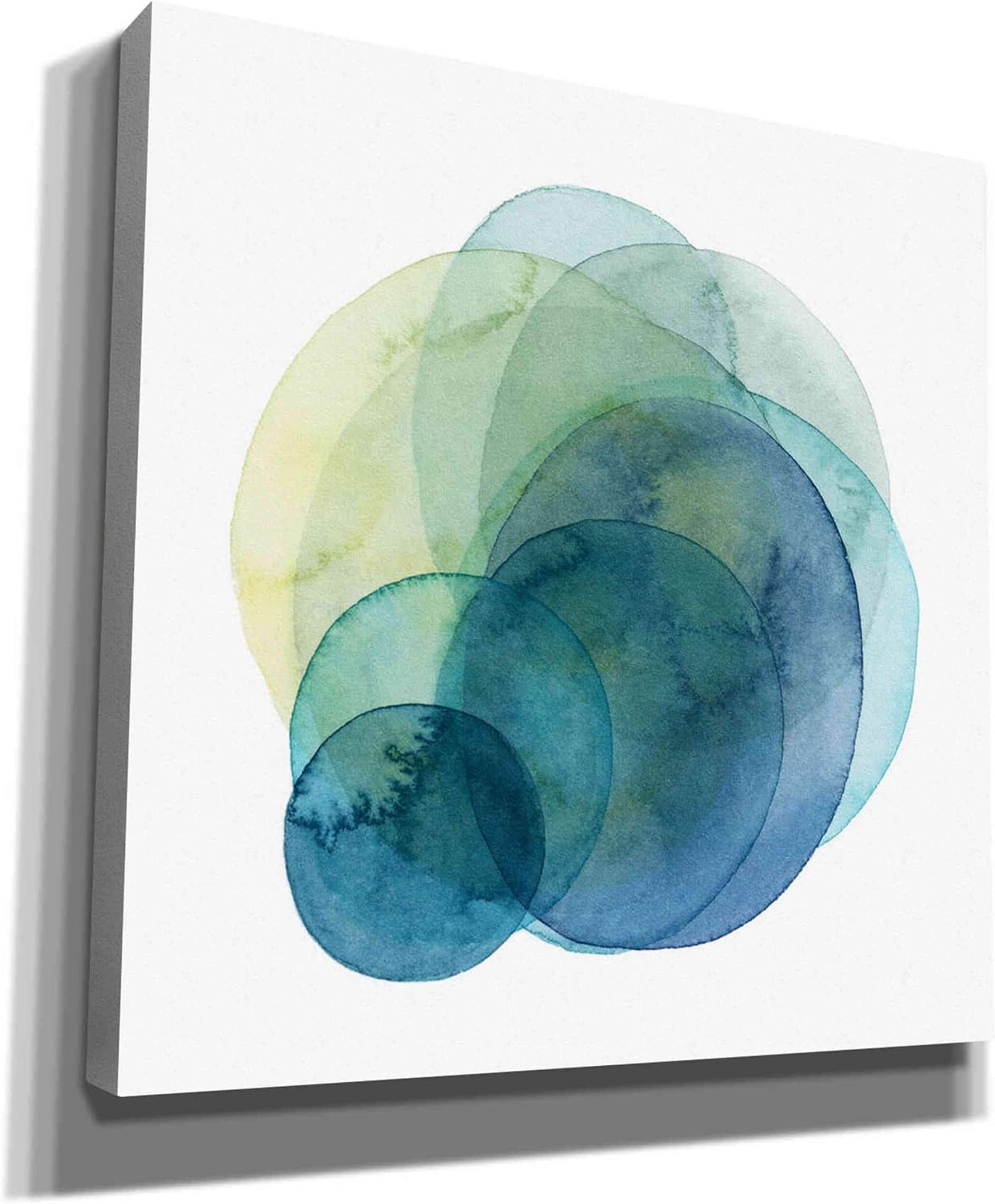 Epic Graffiti 'Evolving Planets IV' by Grace Popp Canvas Wall Art, 12"x12"