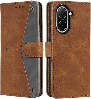 GoldKart Flip Back Cover Case for Poco C71 / Redmi A5 | Dual-Color Leather Finish | Inbuilt Stand & Pockets | Flip Cover f... Price In India