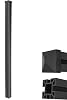 Mendler WPC Post Sarthe WPC Fence Pillar Stake Plug-In System 1.88 m Anthracite