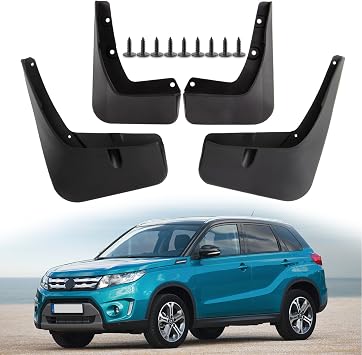 PSLER Car Mud Flaps Kit for Suzuki Vitara 2016-2025,Mudguard for Vitara