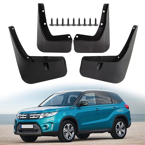 PSLER Car Mud Flaps Mudguard Mudguard Splash Guards Kit for Vitara 2016 2017 2018 2019 2020 2021 2022 20223 2024