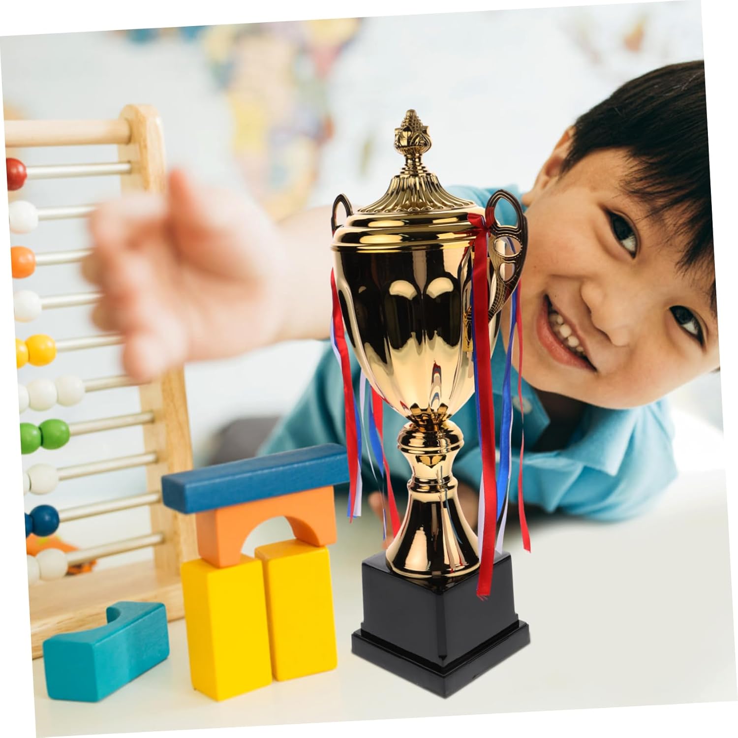 Sports Competition Trophy Metal Award for School Tournaments Durable and Elegant Design for Ceremonies and Events Great Recognition Prize for Winners