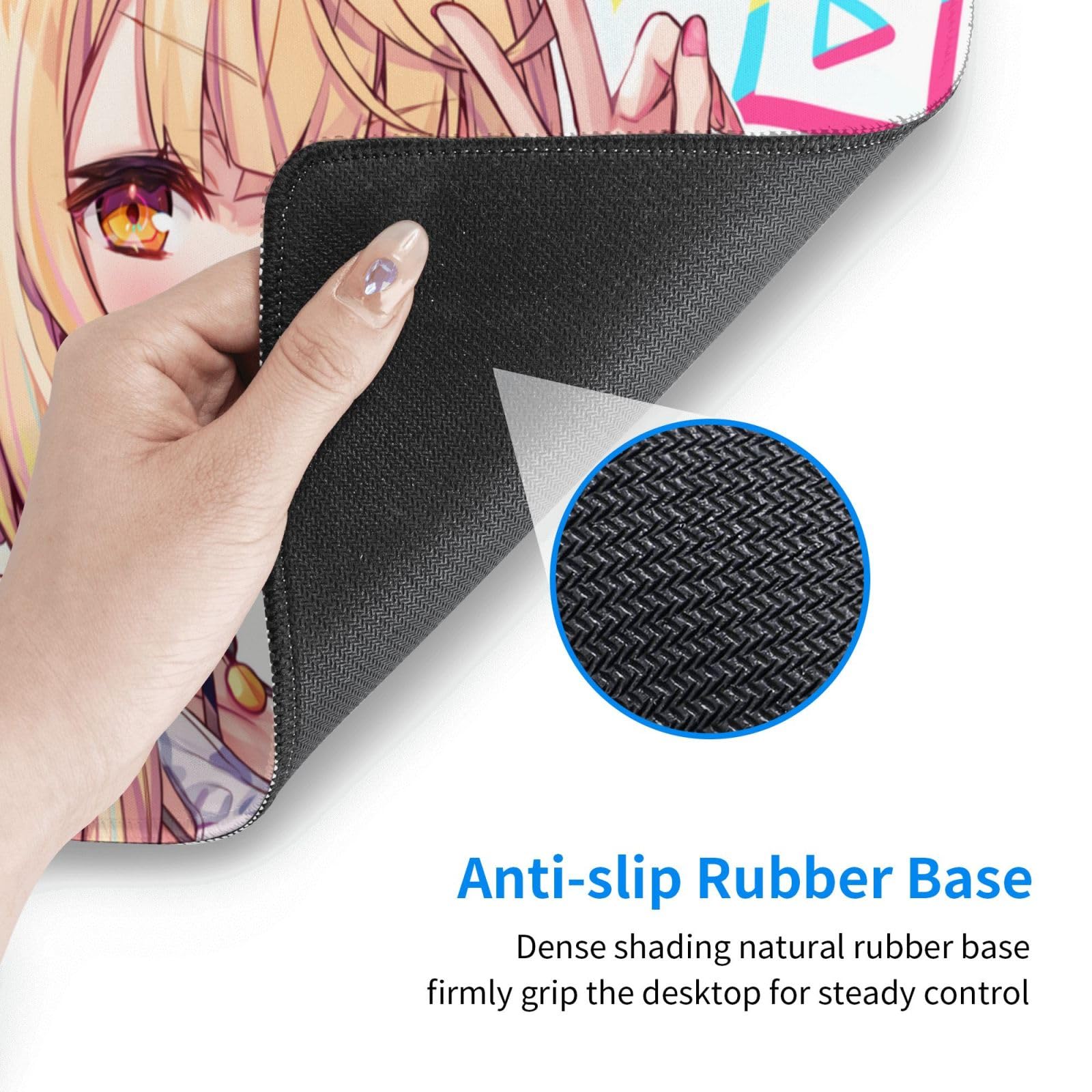 Amazon.co.jp：デスクマット 星川サラ 大型 デスクパッド 撥水 マウス