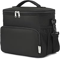 Vista 20 de Lonchera térmica para adultos/mujeres/hombres, lonchera grande reutilizable, hielera suave a prueba de fugas, lonchera térmica con correa ajustable