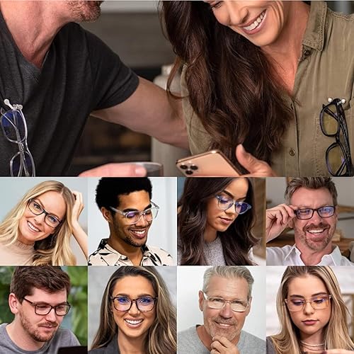 Miniatura 6 de Readerest Soportes magnéticos para lentes (paquete de 2), clip seguro para anteojos de lectura, lentes de sol e insignias de trabajo, soportes para