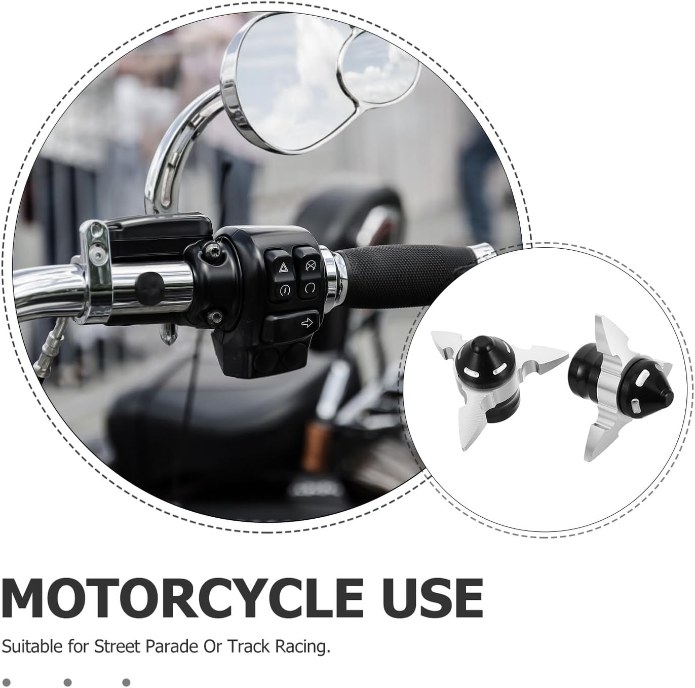 BESTYASH Motorcycle Front Fork Frame Sliders 2pcs Cnc Aluminum Alloy Anti-collision Falling Protection Accessories for Street and Racing Motorbikes