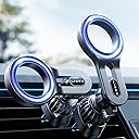 LISEN for MagSafe Car Mount, 2026 Magnetic Phone Holders for Car Air Vent Phone Mount [Ultra-Magnetic] Hands Free Cell Phone Holder Car Accessories Gifts for Men Women fit iPhone 17 16 15 14 13 12 Pro