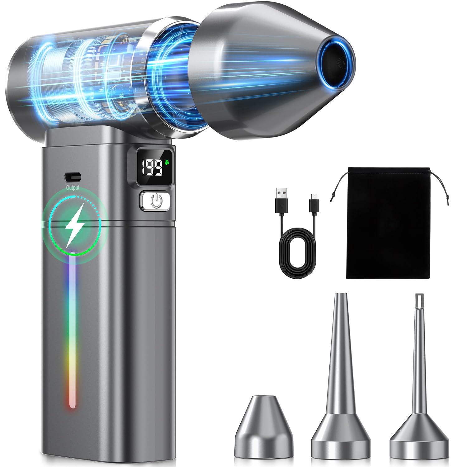 Amazon.co.jp: エアダスター ブロワー 強カ 洗車【2025年業界新技術