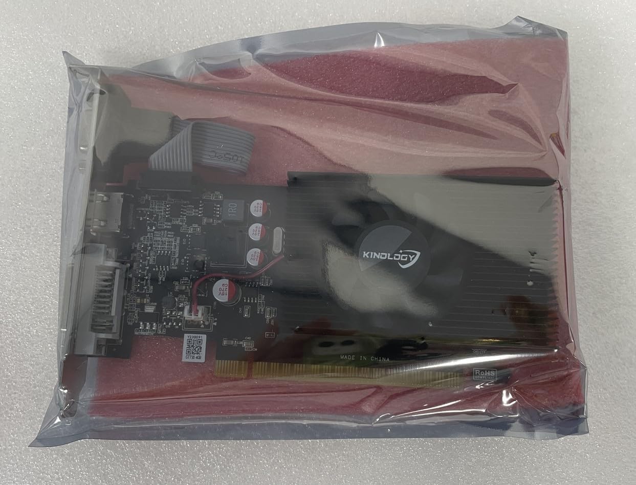 GT 730 LowProfile Graphics Card 4GB GDDR3 128 bit Bus PCI Ex 8 2.0. Low Power, no Power Cable Need. Core 700 MHz, Memory 667 MHz DVI HDMI VGA Win10 Win11