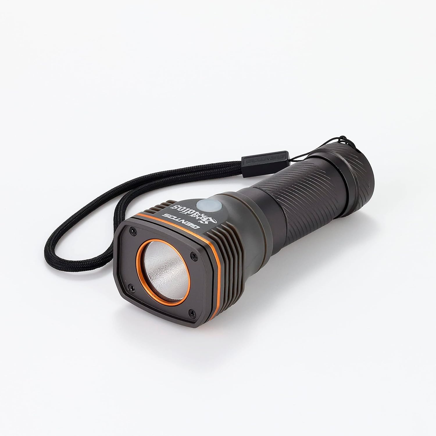 GENTOS LED Flashlight, Soldios SDF-431D, ANSI Standard Compliant, 160 Lumens Brightness, 5 Hours of Practical Lighting, High Color Rendering Warm LED, Uses 3 AAA Batteries, Black, Width 1.9 x Length