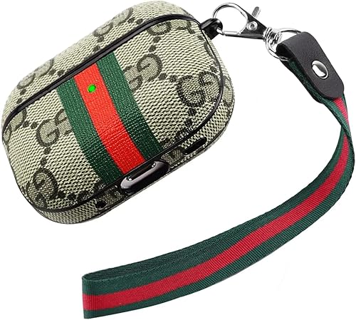 Funda para AirPods Pro 3, compatible con Airpods Pro de 3ª generación, funda protectora de cuero de lujo a prueba de golpes para AirPods Pro 3