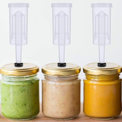 Miniatura 6 de Paquete de 6 candados de aire sin BPA para fermentación, elaboración de cerveza, cerveza, vino, chucrut, kimchi y otros proyectos de fermentación