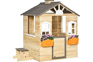 Spring Cottage Playhouse: A Kid's Outdoor Adventure Wonderland