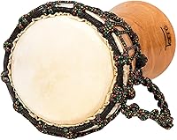 Vista 2 de Djembe Principiante Liso, 10" de alto, 5-6" cabeza