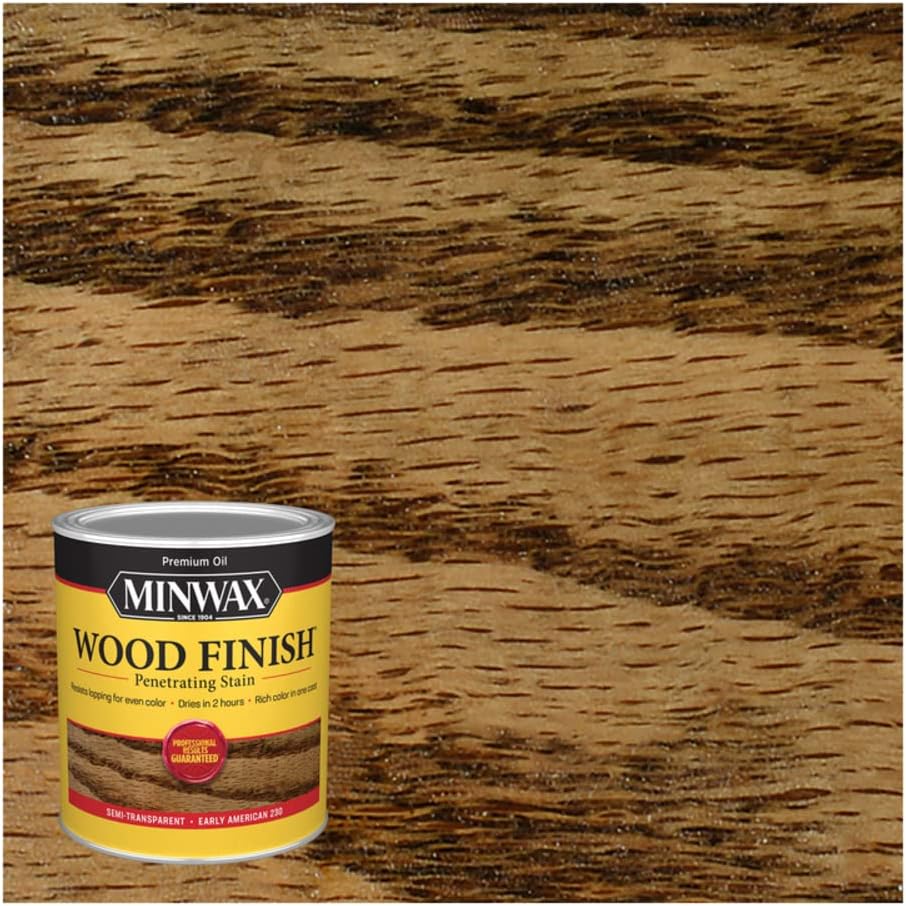 Minwax Wood Finish Semi-Transparent Early American Oil-Based Oil Stain 1 qt.