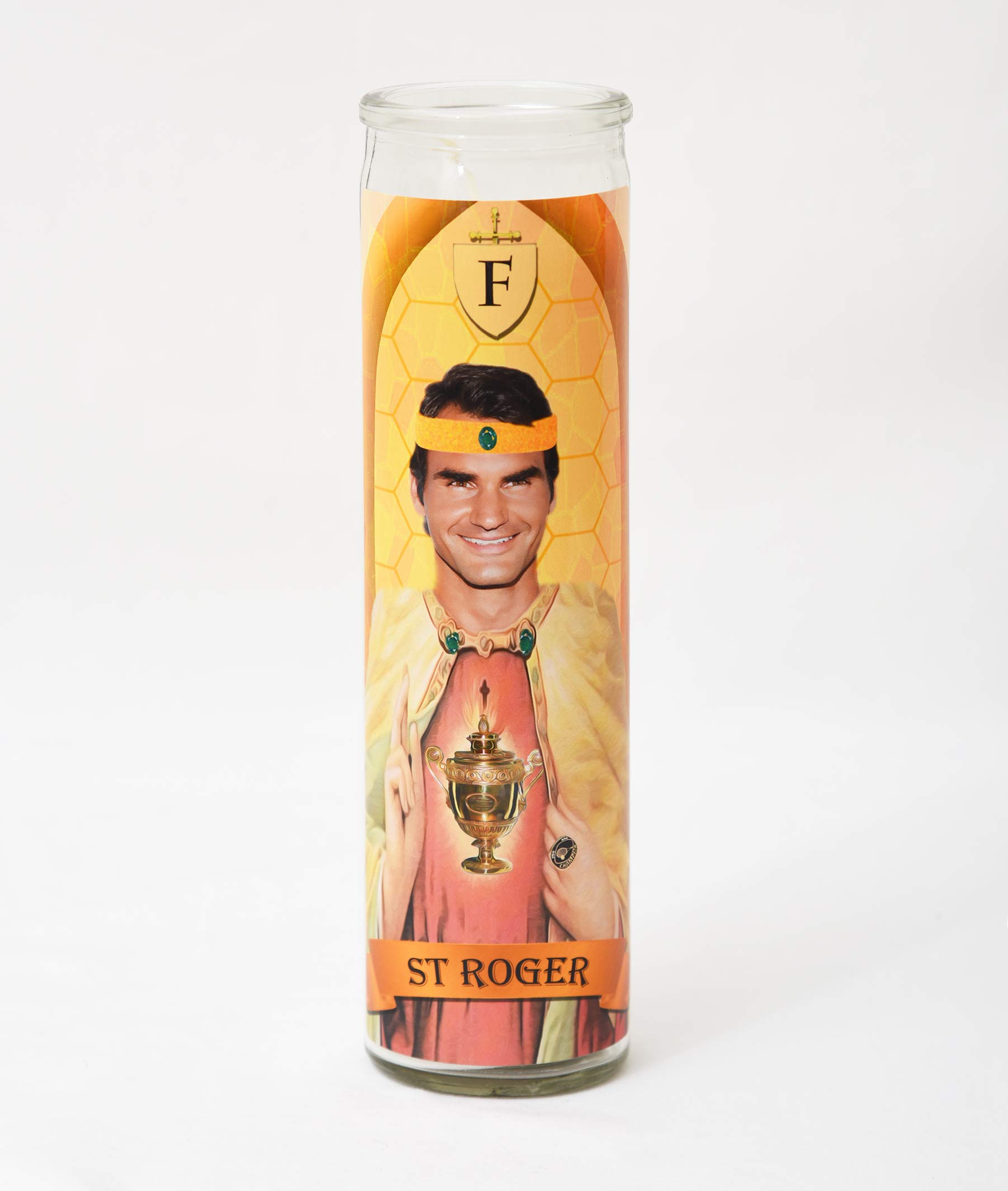 Roger Celebrity Candle - Tennis Player Candle