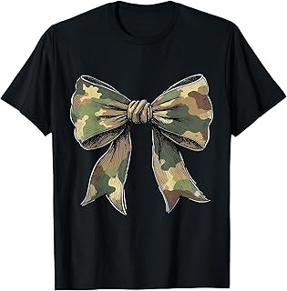 Cute Camo Coquette Bow Hunt Squad Clothing