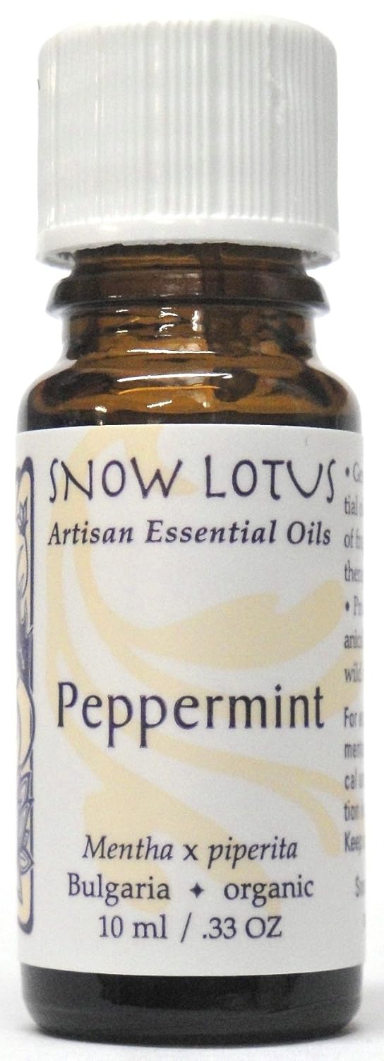 Snow Lotus Peppermint Essential Oil Organic 10ml