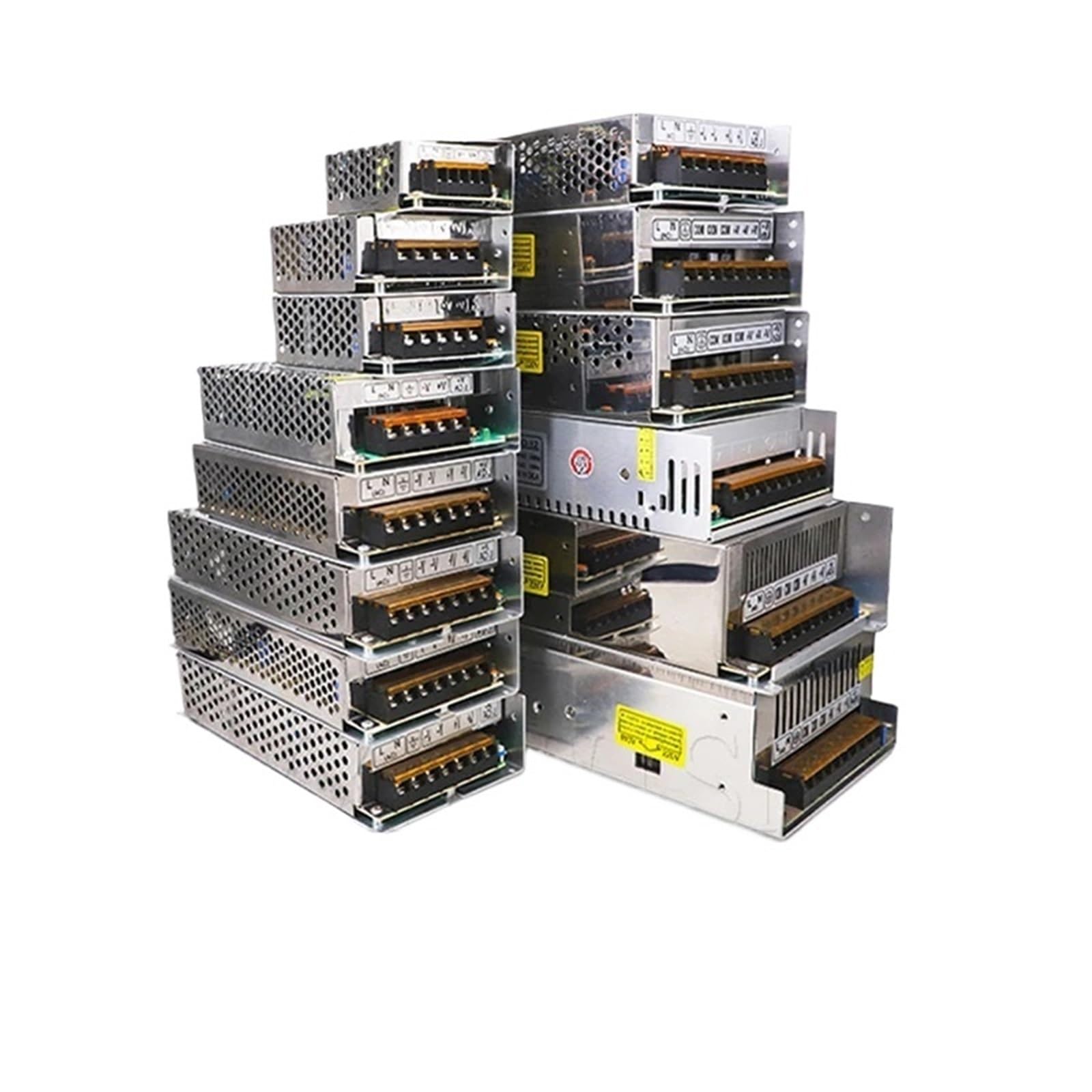 SMPS 12V 1A fuente conmutada para proyectos de electronica y luces LED 7