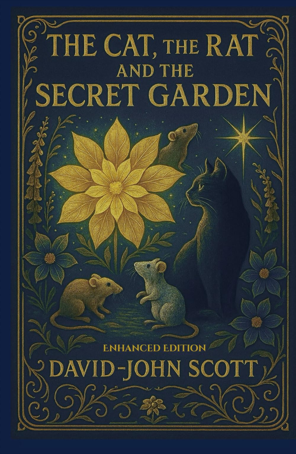 The Cat, The Rat, and the Secret Garden - Authors Edition: Where Magic and Friendship Bloom