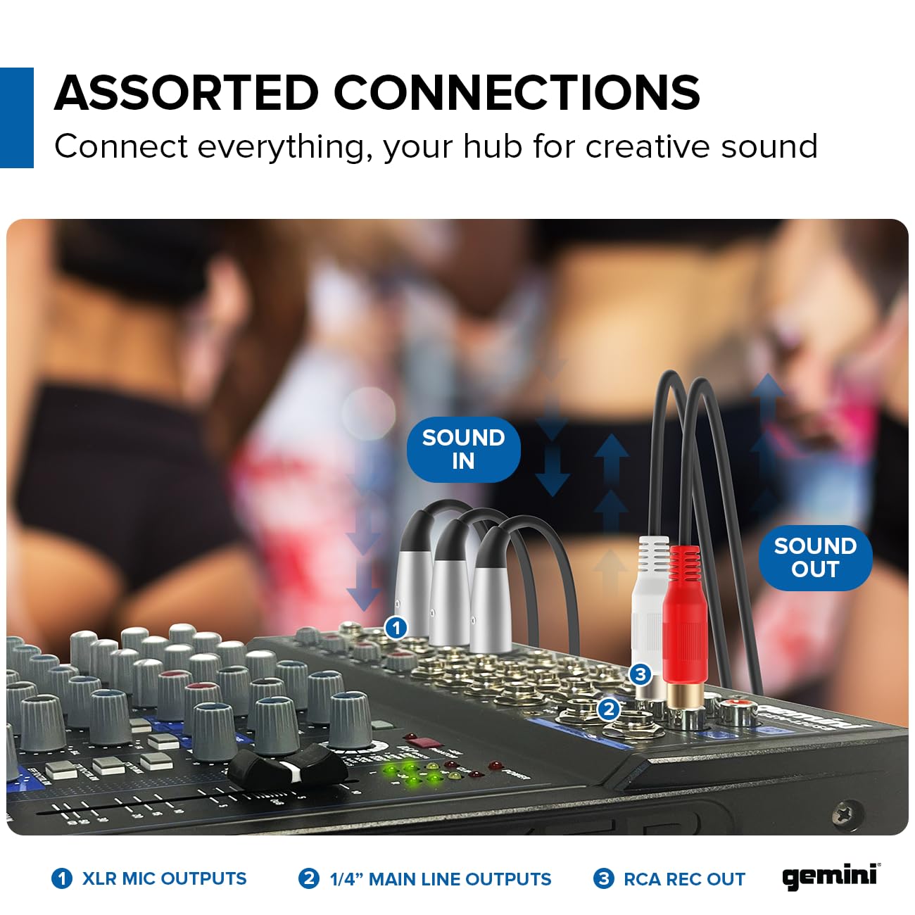 DJ機材 AUDIO MIXER SH-DJ1200 gemini CDJ-02 Technics SH-DJ1200 DJ Mixer Pro Music Equipment Very Good | eBay