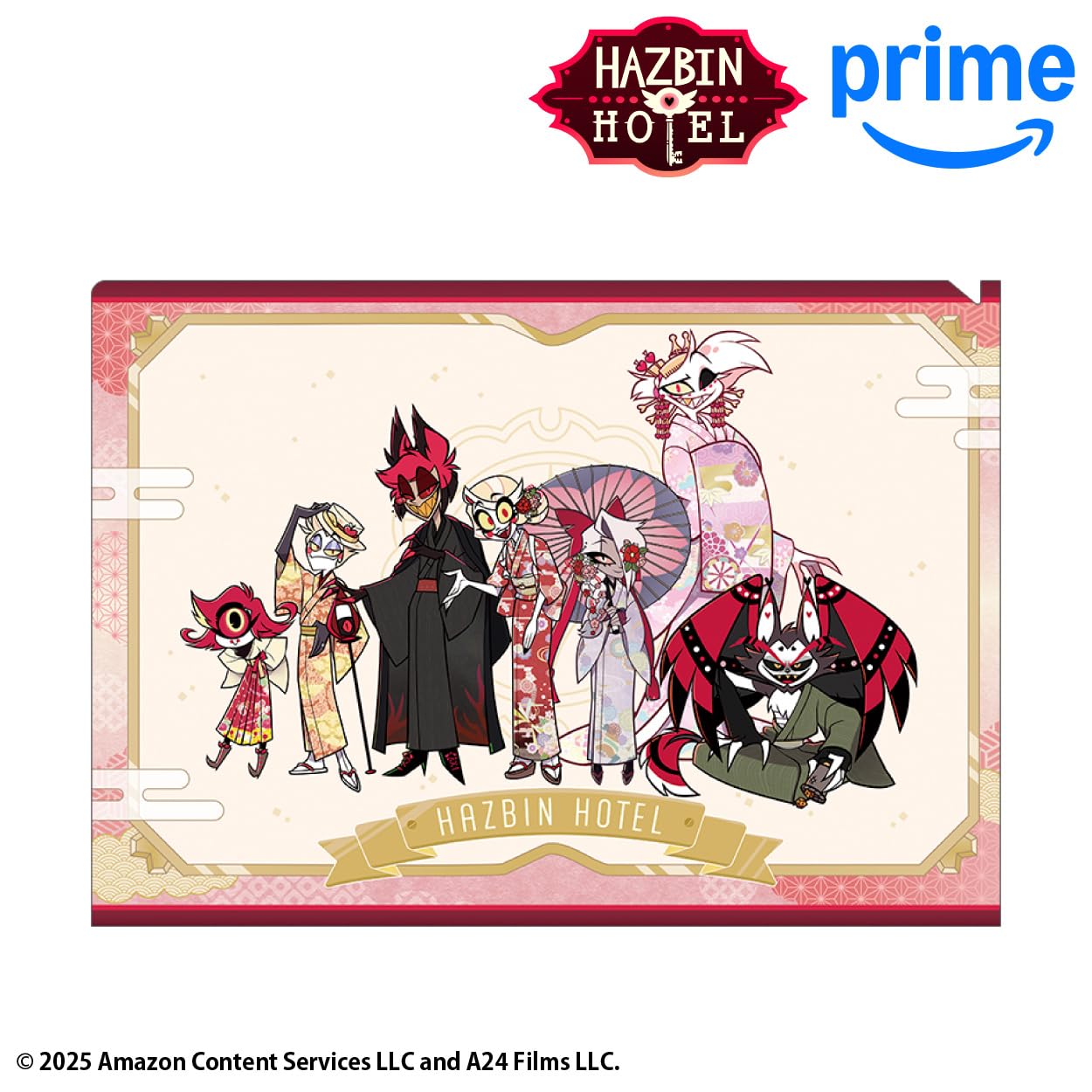 Amazon.co.jp: ハズビン ホテルへようこそ[アニメ版] クリアファイル