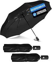 Rain-Mate Umbrella Windproof Storm Proof Compact - Pocket Umbrella Automatic Folding Lightweight Stable Travel Umbrella with Quick Open & Close, Water Resistant, Portable for Travel & Daily Life