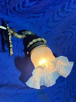 Amazon.co.jp : 壁掛け照明 昭和レトロ 真鍮 すりガラス