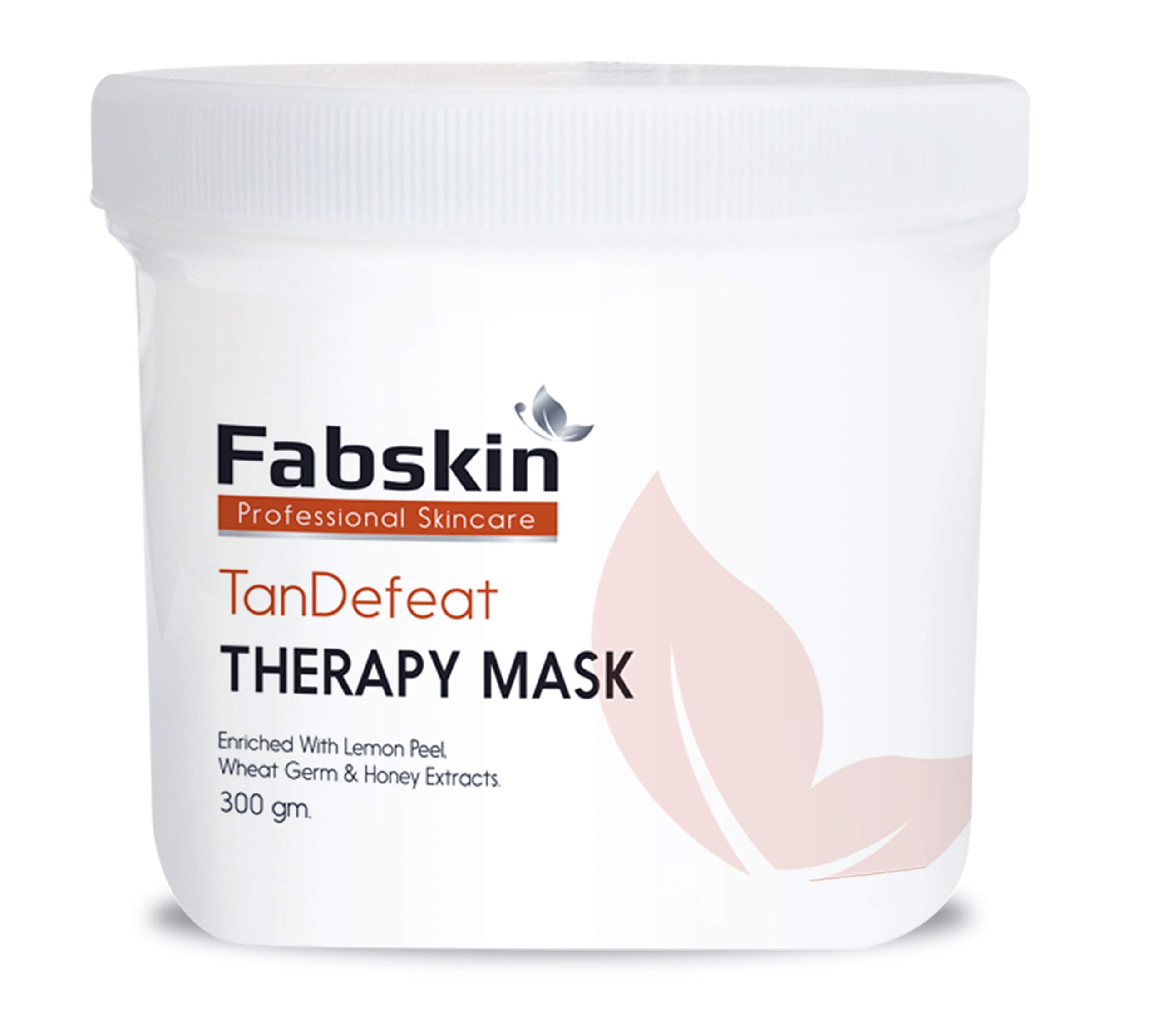 Fabskin Tan Defeat Therapy Mask 300gm | DeTan Face Packl | Lemon Peel, Papaya, Honey Extracts | For Pigmentation & Dark Spots Removal | Skin Whitening And Brightening | Made In India