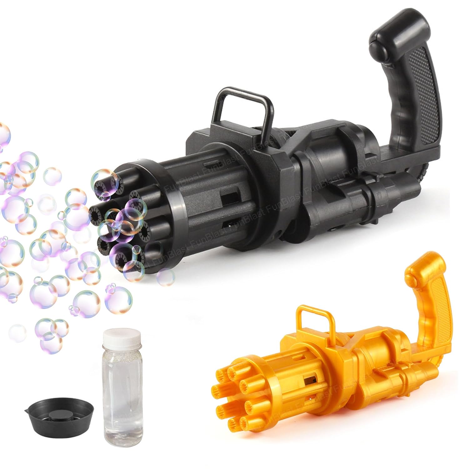 Buy FunBlast Bubble Gatling Gun Toy for Kids, Electric Bubble Launcher