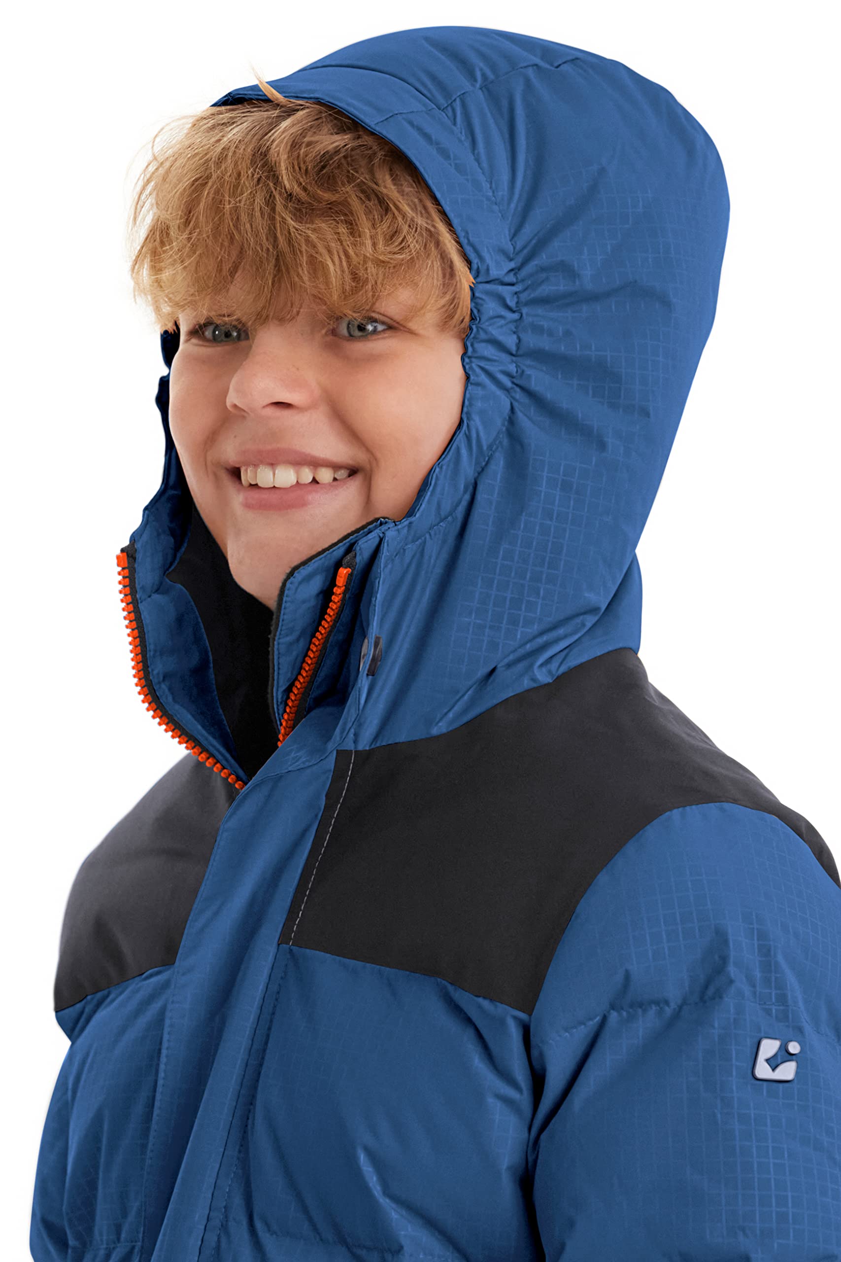 Killtec Jungen Kow 31 Bys Qltd Jckt Steppjacke mit Kapuze
