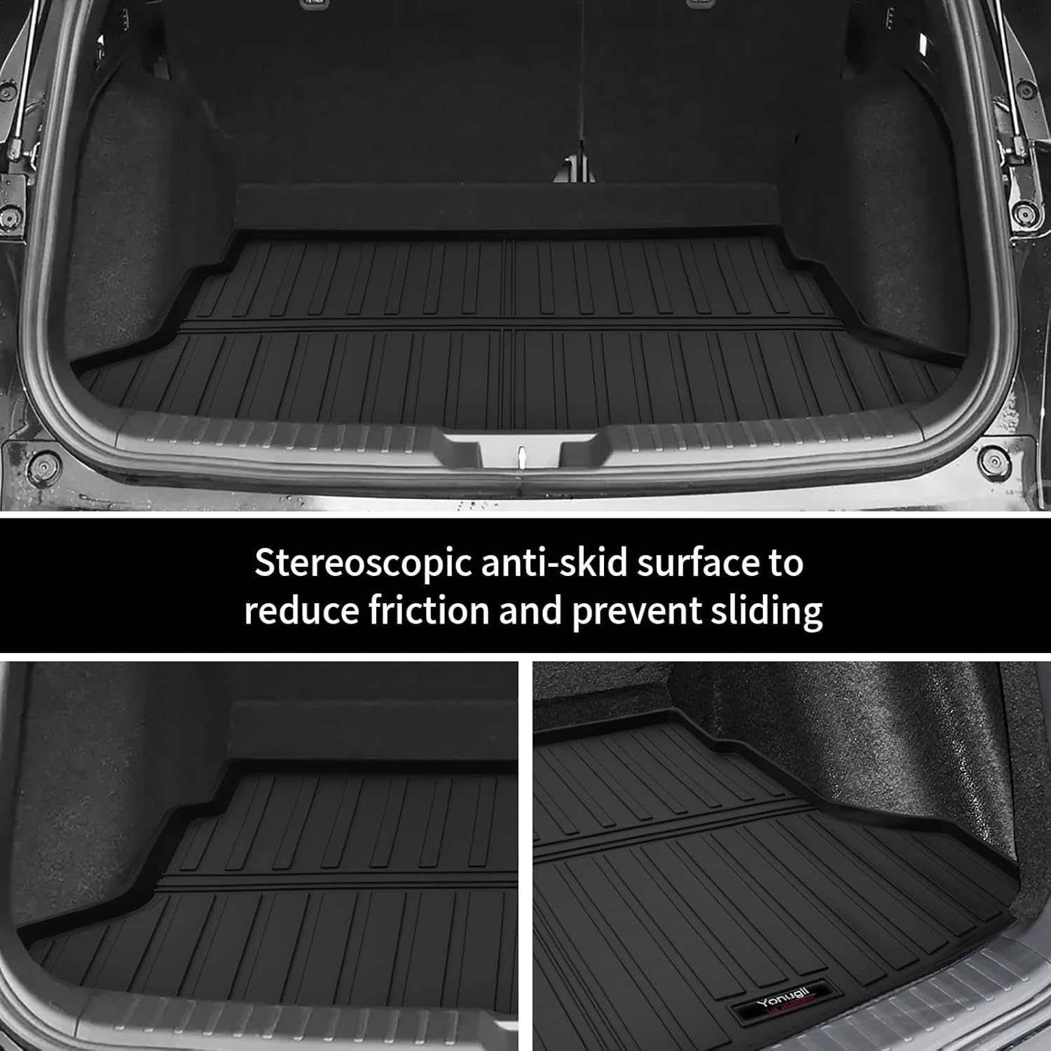 custom car cargo mats trunk liner all weather tpe protection mat accessories (for 2007-2016 honda cr-v)